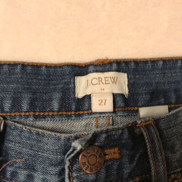 J Crew Distressed Jeans - Size 27 - Picture 6 of 8